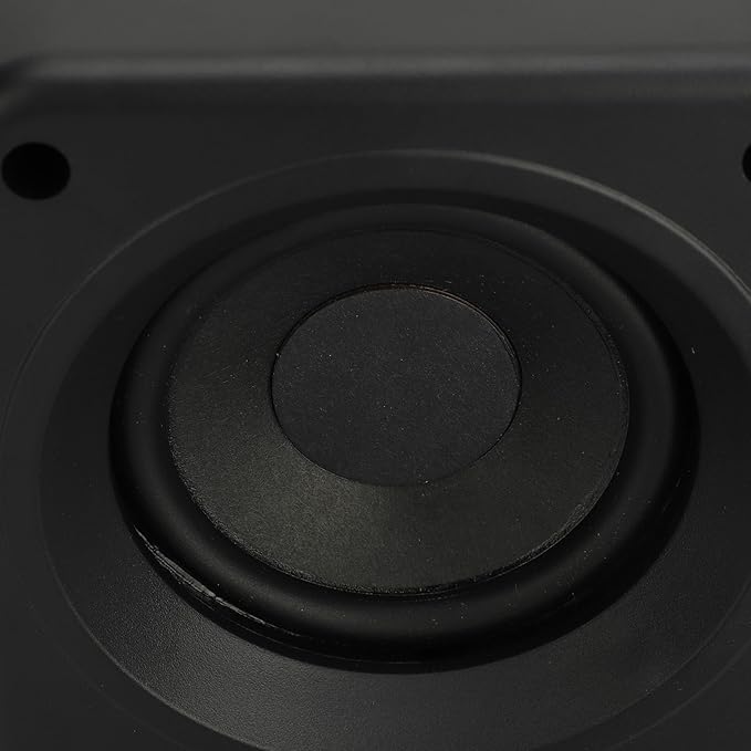 Goshyda Gaming Desktop Speaker Subwoofer RGB Small Speakers with USB for TV Computer Phone