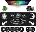 Ergonomic Keyboard Wrist Rest and Mouse Pad Wrist Rest Set Large XXL Gaming Mousepad 31.5x 11.8 Memory Foam Easy Typing Pain Relief Multifunctional Desk Mat for Office &amp Home Ouija Board