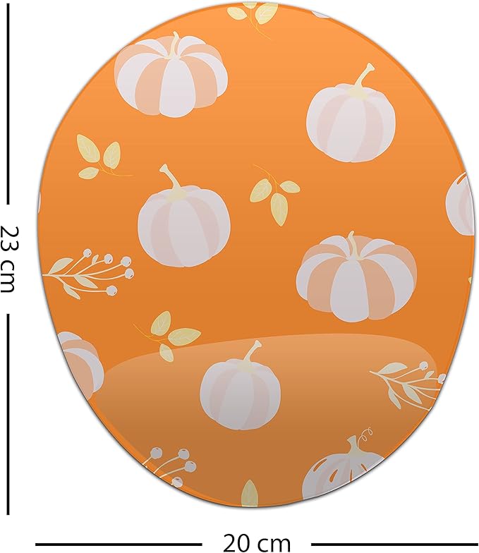Ergonomic Mouse Pad with Wrist Rest Digital Printed Mouse Mat for Tendon Sheath Problems Non-Slip Base for Office and Home Size: 20 x 23 cm