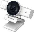 Razer Kiyo V2 X Streaming Webcam: 1440p 60 FPS - Auto Focus - Built-in Microphone - Wide Angle Lense - Integrated Privacy Shutter - Works with OBS Xsplit Streamlabs Discord Zoom Teams - White