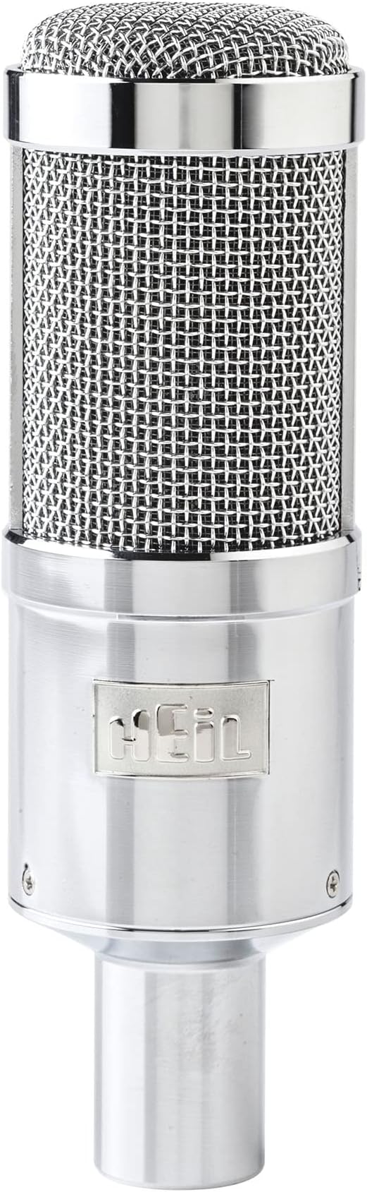 Heil PR 40 Dynamic Microphone for Streaming Podcast Recording and Broadcast XLR Microphone for Live Music Wide Frequency Response Smooth Sound Superior Rear Noise Rejection - Chrome