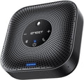 EMEET Conference Speakerphone M0 Plus 4 AI Mics 360° Voice Pickup Noise Reduction USB C Speaker Bluetooth Conference Speaker for 8 People w/Daisy Chain for 16 Compatible with Leading Software