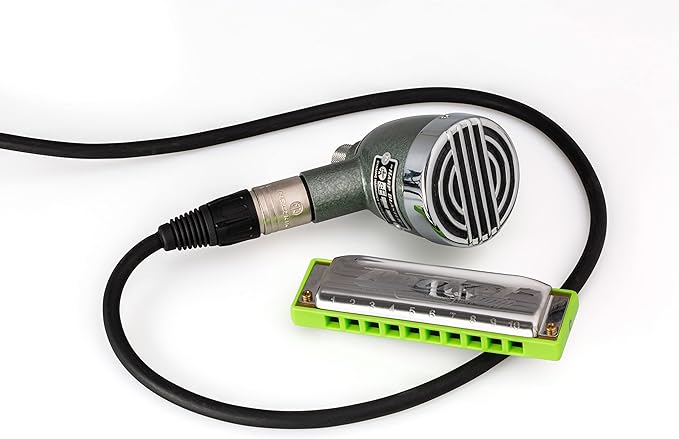 Hohner Harmonica Instrument Dynamic Microphone (MZ20201) Green