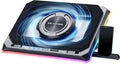 ICE COOREL Gaming Laptop Cooling Pad with Powerful Turbofan Laptop Fan Cooling Pad for Laptop 15-21 Inches RGB Laptop Cooler Stand with 8 Height Adjustable Infinitely Variable Speed LCD Screen