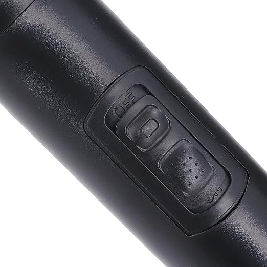 Walfront 1 to 2 Mic Wireless Noise Reduction Microphone Dynamic Mic for Karaoke Party Gathering with Clear Sound Stable Signal and No Latency