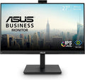 ASUS 27” 1080P Video Conference Monitor (BE279QSK) - Full HD IPS Built-in Adjustable 2MP Webcam Mic Array Speakers Eye Care Wall Mountable Frameless HDMI DisplayPort VGA Height Adjustable