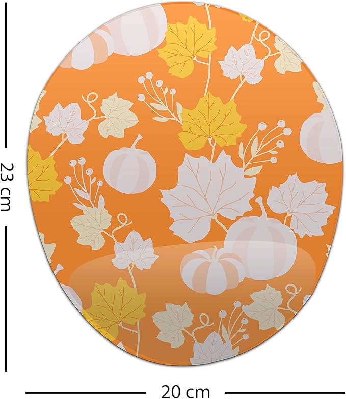 Ergonomic Mouse Pad with Wrist Rest Digital Printed Mouse Mat for Tendon Sheath Problems Non-Slip Base for Office and Home Size: 20 x 23 cm