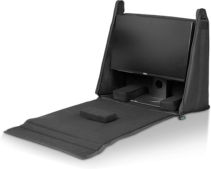 Slappa LCD Tote Bag for 22-24 Flat Panel Screens &amp Computer Gaming Displays (SL-Monitor-MD)