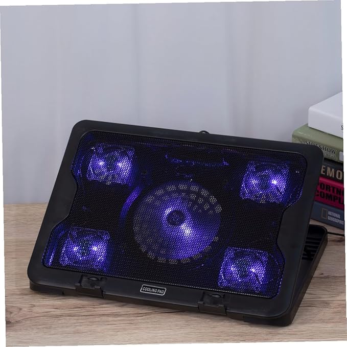 Notebook Cooler Laptop Cooling Pad with USB Fans Energy-Saving Heat Dissipation Portable Stand for Efficient Cooling and Easy Installation