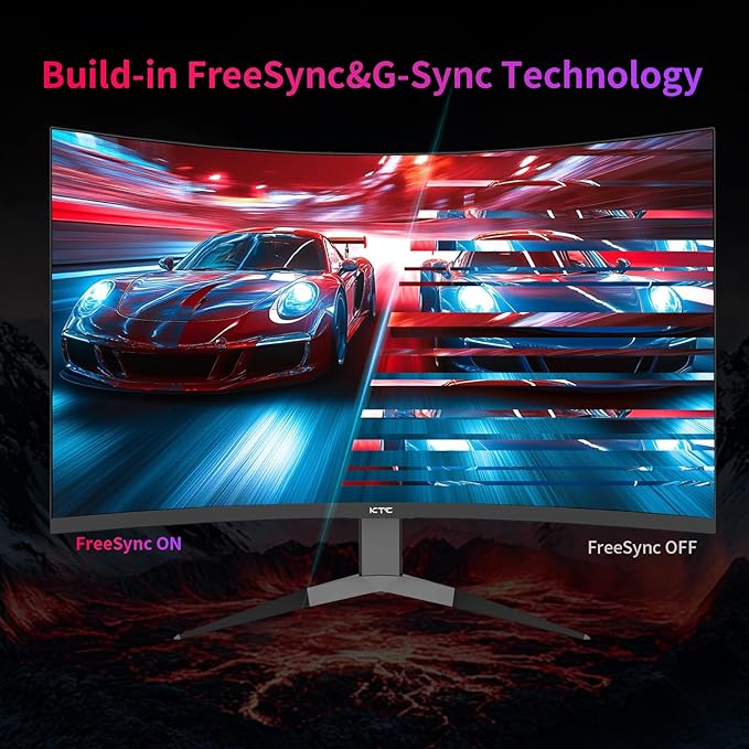 KTC 32Inch 240Hz Curved Gaming Monitor 1000R VA QHD(2560x1440p) 4000:1 Contrast Support FreeSync GSync HDMI2.0(144hz)/DP1.4(240hz)/Earphone Tilt Xbox PS5 Switch 2K Computer Monitor for Gamer