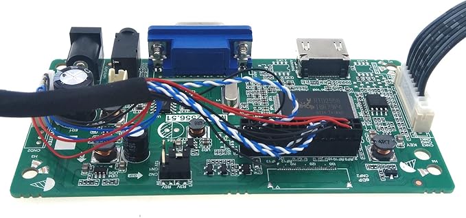 Orange Juice LP156WF6 eDP LCD Panel Control Board Driver Kit 1080P VGA HDMI Video 3.5mm Audio Input