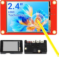 ELECROW ESP32 Display 320×240 2.4 Inch HMI Touch Screen SPI TFT LCD Touchscreen with Acrylic Case 32-Bit LX6 Dual-Core Processor Up to 240MHz Compatible with Arduino LVGL PlatformIO MicroPython