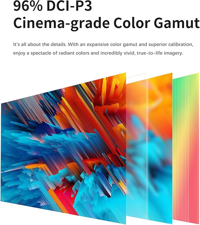 P10 28 inch FHD (3840x2560) 4K Monitor IPS Black Panel 16.70 Million Colors 99% sRGB 8msHDR10G-Sync FreeSync1200:1 ContrastEye CareAnti-GlareHDMIDPVESA (Minimalist - Without Stand)
