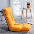 Tatami Floor Chair Sofa Lightweight and Mobile Perfect Back Gaming Chair Support Great Folding Adjustable for Gaming and Studying
