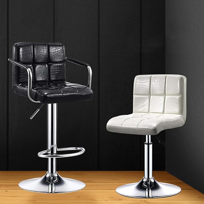 Mlaea Bank Hospital Work Chair Dining Bedroom Living Room Chair with Arm Support Multiple Colour Gaming Club Bar Chair 44 * 63-83CM(Color:#6)