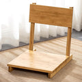 BTZHY Floor Chair Portable Floor Chair Legless Tatami Chair Home Windowsill Lazy Back Chair Living Room Meditation Floor Seat(A)