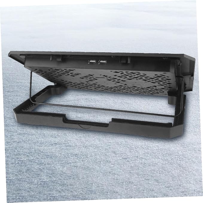 Laptop Cooling Pad 15.6 Inch Quiet Laptop Fan Cooler Stand with Adjustable Speed and Blue Light for PC Notebook Cooling