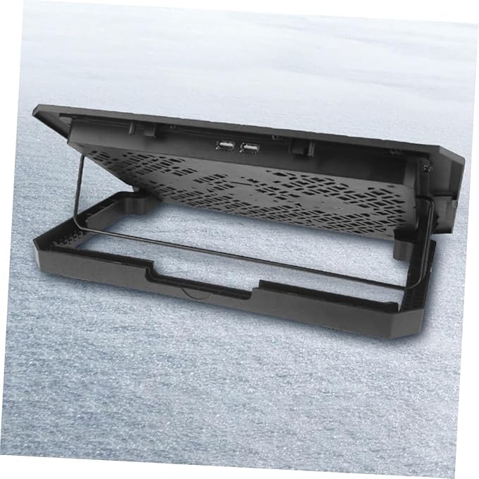 Gadpiparty Laptop Cooling Pad Stand 15.6-inch Quiet Base Laptop Cooler with Adjustable Speed Blue LED Fan for Gaming and Office Use