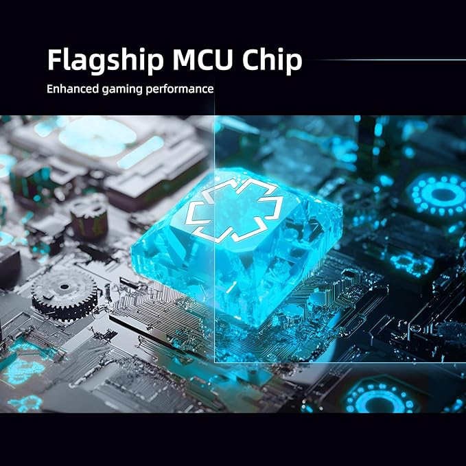 Mer68 SE Wired 68 Keys Magnetic Switch Mechanical Keyboard 8KHZ Polling Rate/Latency As 0.125MS/64KHZ All Keys Scan Rate/ARGB Hot Swappable Gaming Keyboard(White)