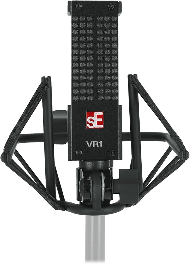 Audiosavings Bundle: Se Electronics VR1 Voodoo Passive Ribbon Microphone w/Gold Plated XLR Connector Bundle with Free Presonus HD9 Pro Closed-Back Studio Reference Monitoring Headphones (2 Items)