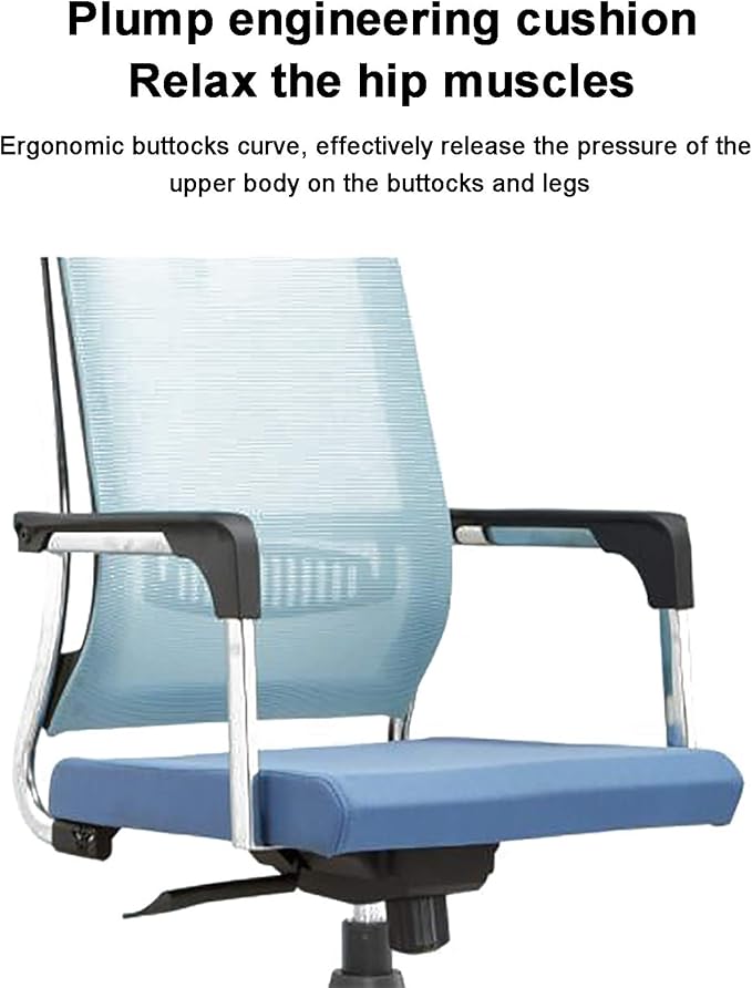 Office Chair Gaming Chair Computer Chair High Back Desk Chair Ergonomic Computer Chair with HeadrestMesh Executive Office ChairHeight Adjustable Swivel Chair Home Gaming Chair for Conferen