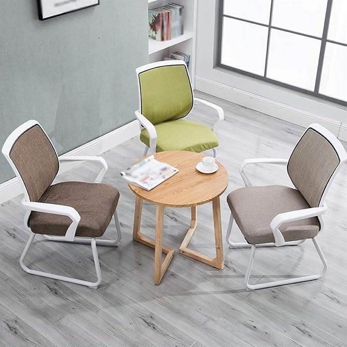 Mlaea Dining Bedroom Living Room Chair Gaming Club Bar Chair with Lumbar Support TV Station Lounge Laboratory Chair 47 * 45 * 88CM(Color:#2)