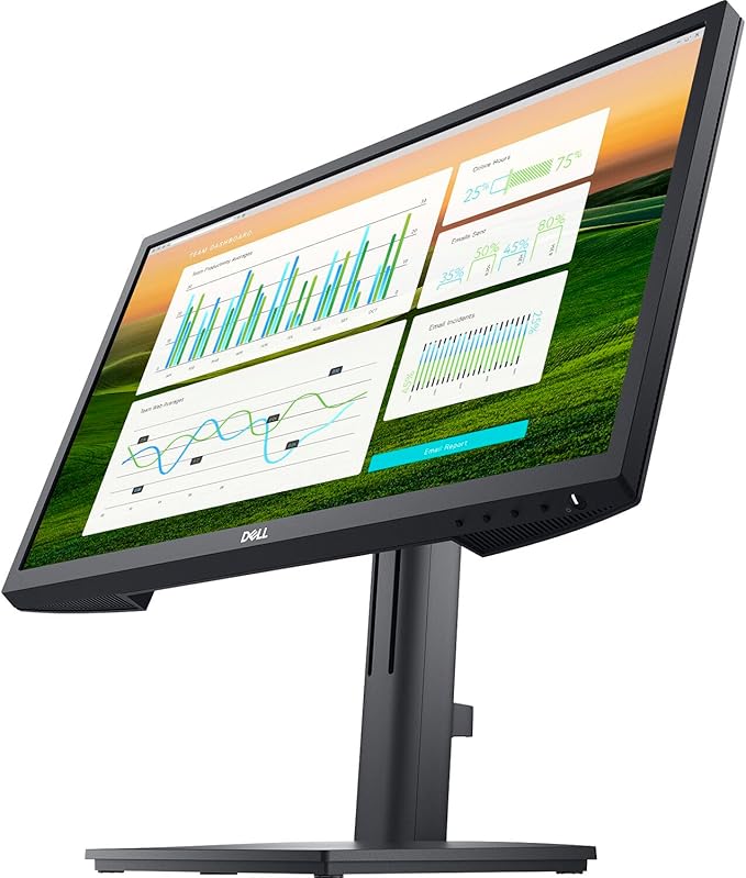 Dell 22 FHD VA 60Hz Display Monitor with Anti-Glare Flicker Free VESA Mount (100x100mm) Stereo Speakers 1xHDMI 1xDP 1xVGA Ideal for Home &amp Business Black (2025 Latest Model - E2222HS)
