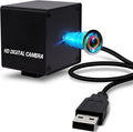 USB Camera 48MP Webcam Ultra HD Autofocus 70 Degree Lens with Metal Case200ms Fast Automatically Focus Clear USB Camera Plug and Play for PC Raspberry Pi Jetson Nano Laptop Prototype Camera