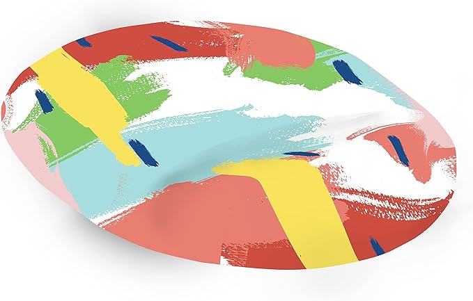 Ergonomic Mouse Pad with Wrist Rest Digital Printed Mouse Mat for Tendon Sheath Problems Non-Slip Base for Office and Home Size: 20 x 23 cm