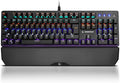 KB-R86 Umbra Mechanical Gaming Keyboard – High-Performance Switches 26-Key Anti-Ghosting 12 Multia Keys Wrist Rest Durable ABS – Compatible with PC Laptop Mac (Blue Switch)