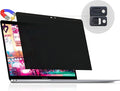 Magnetic Privacy Screen for Macbook Air 13 Inch (2018-2021 M1) / Macbook Pro 13 in (2016-2022 M1 M2) Removable Anti Blue Light Glare Filter for Mac 13In Laptop