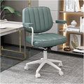 Adjustable Office Computer Chair with Armrest Computer Chair Household Adjustable Lifting Backrest Gaming(Green)