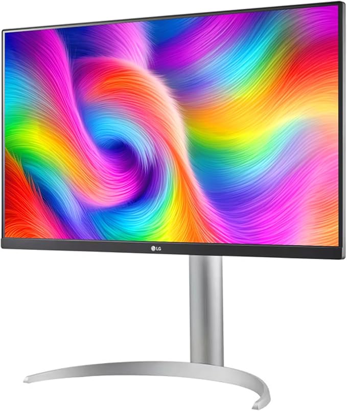 LG 27 inch 4K UHD (3840x2160) Ultrafine IPS Computer Monitor VESA DisplayHDR 400 5ms 95% DCI-P3 Dynamic Action Sync USB Type-C 90W PD HDMI DisplayPort Height/Tilt/Pivot Adjustable Stand