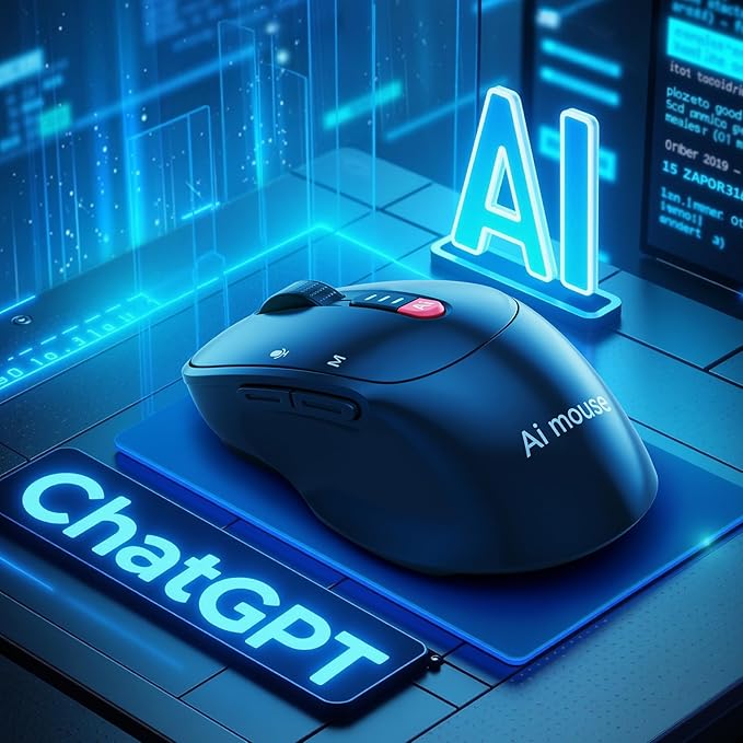 ADREAMER AI GPT Mouse Voice Input Search Voice and Word Translation Form Document Output Code Generation SWOT Analysis AI Drawing AI Writing Rechargeable for Win7/8/10/11 Mac OS.
