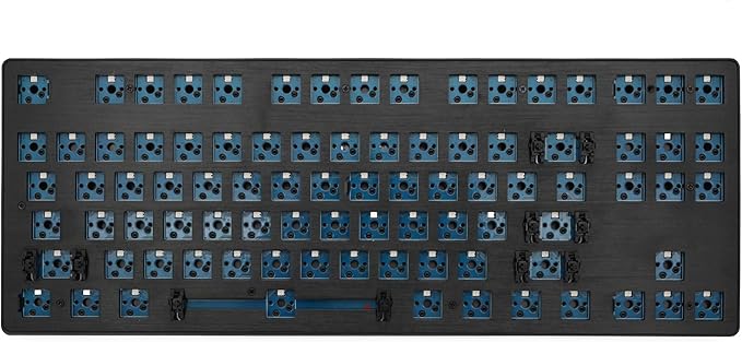 KPREPUBLIC Smart Duck xs87 87 Key Mechanical Keyboard kit 80% TKL hot swappable Switch Lighting Effect RGB Switch led Type c Software Macro (SmartDuck XS87 Kit x1)