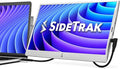 SideTrak Swivel 14 Patented Attachable Portable Monitor for Laptop | FHD TFT Laptop Dual Screen | Mac PC &amp Chrome Compatible | Fits All Laptops | Powered by USB-C® or Mini HDMI (Light Silver)