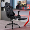 Gaming Chair for Adults with Footrest Racing Chair PC Chair Silla Gamer Chair Racing Gaming Chair Cheap Recliner Game Chair Ergonomic Desk Chair with Headrest Lumbar Support Adjustable Armrest