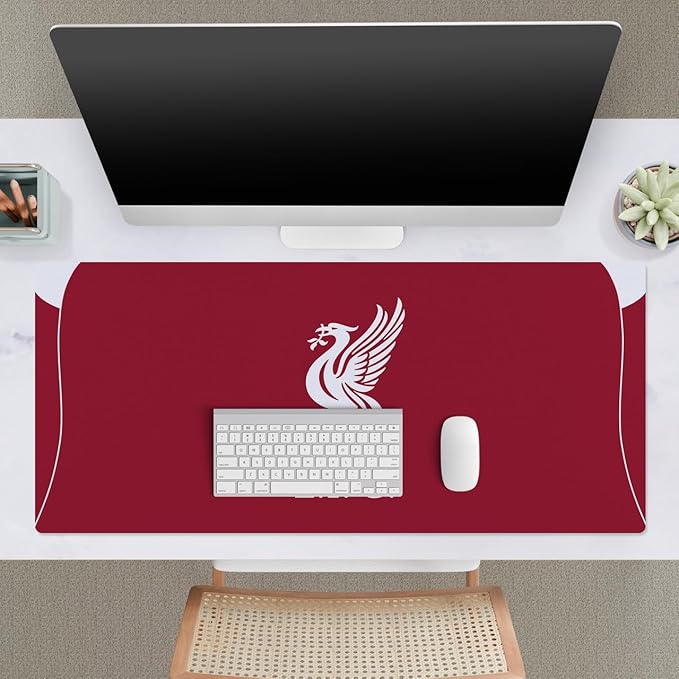 Head Case Designs Officially Licensed Liverpool Football Club Home 2025/26 Kit 37.4 x 15.75 x 0.16 inches (900 x 400 mm) - XL Gaming Office Desk PC Keyboard Mouse Mat Pad