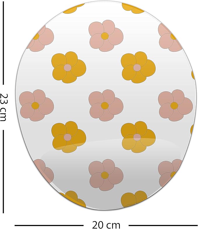 Ergonomic Mouse Pad with Wrist Rest Digital Printed Mouse Mat for Tendon Sheath Problems Non-Slip Base for Office and Home Size: 20 x 23 cm