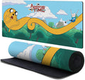 Head Case Designs Officially Licensed Adventure Time Jake and Finn Slide Graphics 37.4 x 15.75 x 0.16 inches (900 x 400 mm) - XL Gaming Office Desk PC Keyboard Mouse Mat Pad