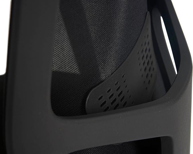 Real Game Gaming Chair Ergonomic Desk Chair in Breathable Mesh Swivel Recline with Height and Adjustable Armrests Base with Wheels Black Italian Product