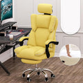 Gaming ChairErgonomic Office Computer Racing DeskHigh Back Gamer(YellowLarge)