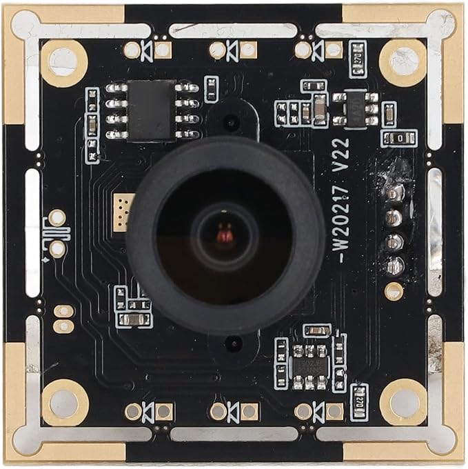 1MP USB Camera Module with HD 1280x720 Resolution Built in Video Webcam Board for Industrial Components Easy Plug and Play No Driver Needed 180° Wide Angle View MJPEG Format