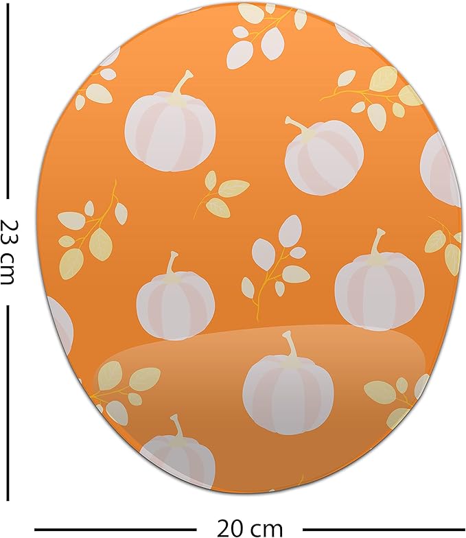 Ergonomic Mouse Pad with Wrist Rest Digital Printed Mouse Mat for Tendon Sheath Problems Non-Slip Base for Office and Home Size: 20 x 23 cm
