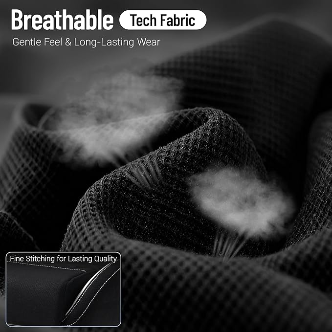 Big and Tall Gaming Chair Fabric with Pocket Spring Cushion High Back Heavy Duty Gaming Chairs for Adults with Massage Lumbar Support Ergonomic Computer Chair with Footrest for 400LBS Black