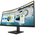 HP P34HC G4 34 WQHD Curved Screen Edge LED LCD Monitor - Vertical Alignment - 3440 x 1440 - 250 Nit - 100 Hz RR - HDMI - Display Port - Black