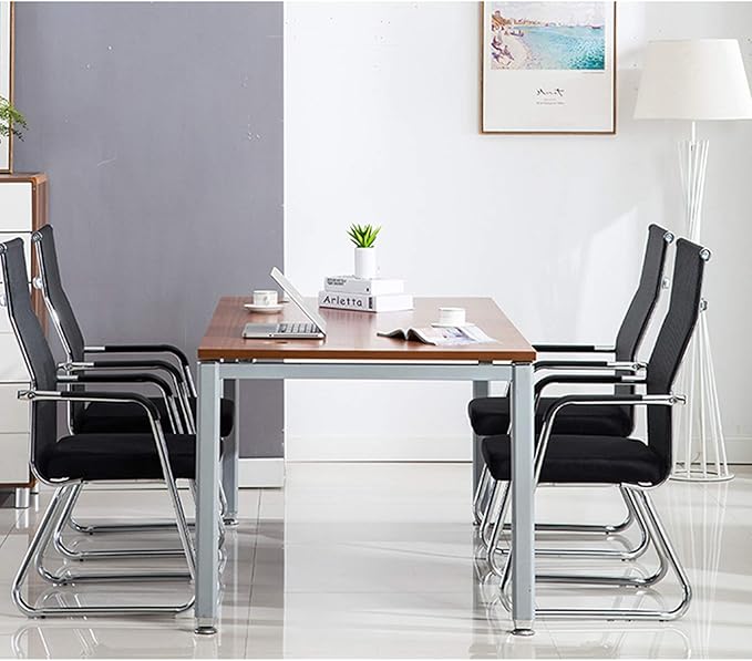 Mlaea Gaming Club Chair Breathable Easy to Clean Office Chair Arm Bedroom Chair Living Room Computer Chair 47 * 55 * 60CM(Color:#4)