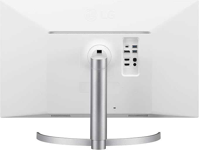 LG 27UL850-W 27 Inch UltraFine (3840 x 2160) IPS Display with VESA DisplayHDR 400 and USB Type-C Connectivity White