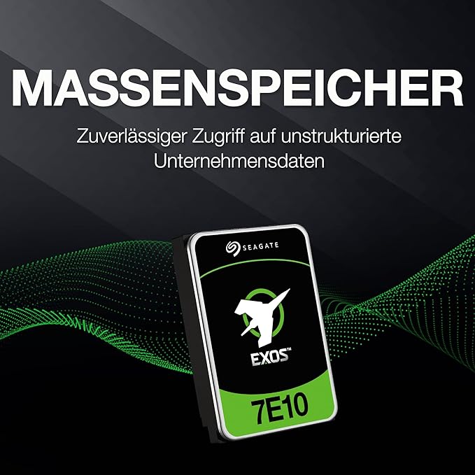 Seagate EXOS 7E10 HDD 512N SAS 6TB