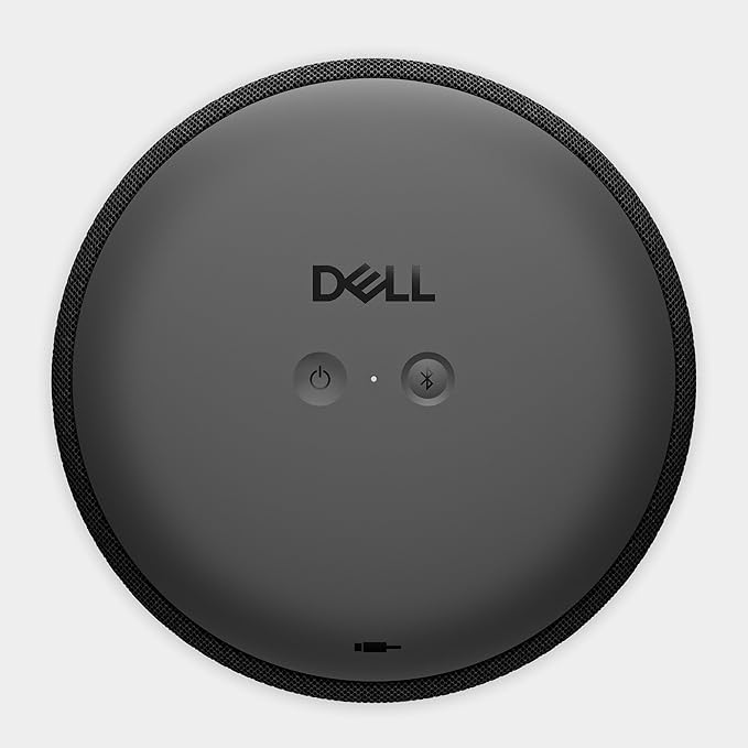 Dell Pro Plus Wireless Speakerphone - SL525 - USB-C Zoom/Microsoft Teams Certified Wired/Wireless Bluetooth 5.3 Omni-Directional AI-Based Noise Cancellation